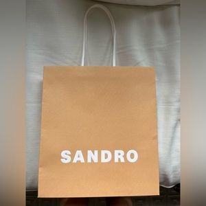 sandro shopping bag NWT